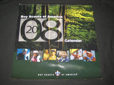 Boy Scout Calendar 2008