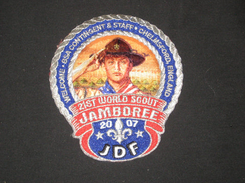 2007 World Jamboree US Contingent & Staff JDF Patch