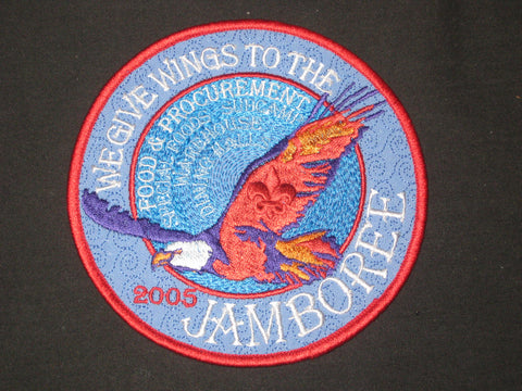 2005 National Jamboree Food & Procurement Staff Patch