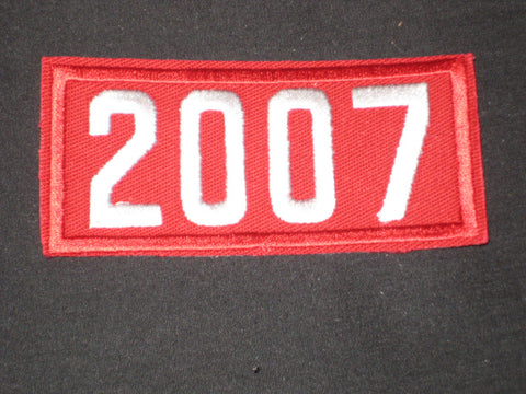 2007 Troop Numeral