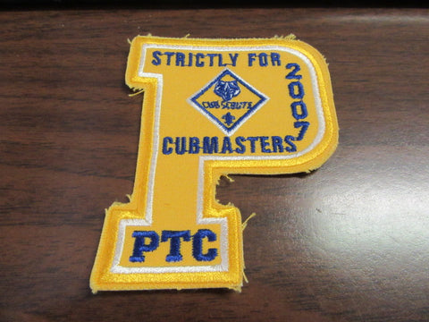 Philmont Training Center Strictly for Cubmasters 2007 Patch