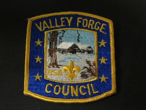Valley Forge Council Cabin design Council Patch