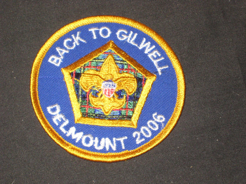 Back to Gilwell Delmount 2006 Patch