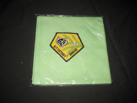 Kitattiny 5 x8 patch with green Neckerchief