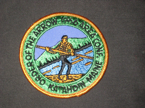 Order of the Arrow 1966 Area Conf.  Katahdin Maine Patch
