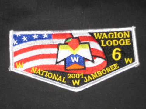 Wagion 6 s15 2001 National Jamboree Flap