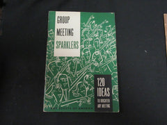 Group Meeting Sparklers 1962