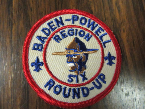 Baden-Powell Roundup Region 6 Pocket Patch