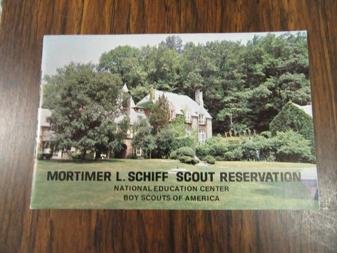 Mortimer L. Schiff Scout Reservation Booklet