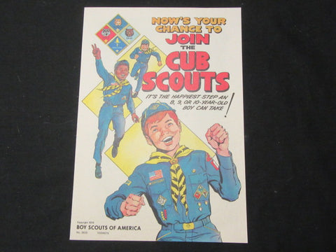 Join the Cub Scouts Comic Book