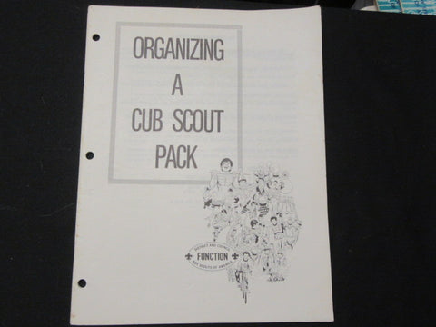 Organizing a Cub Scout Pack,