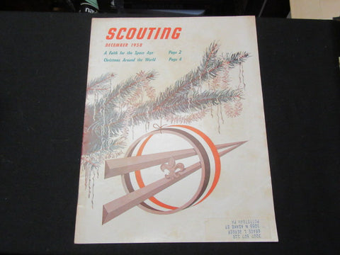 Scouting Magazine Dec. 1958 Issue