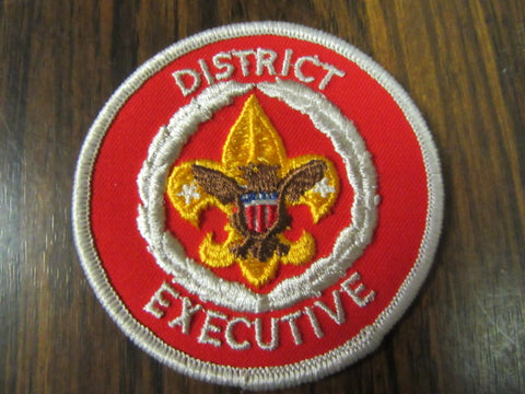 District Executive Patch, Paper like Back