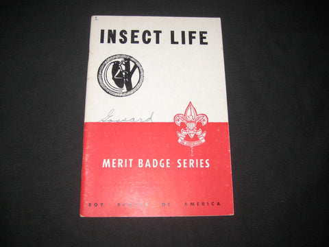 Insect Life Merit Badge Book, 1951