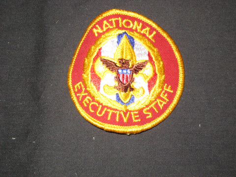 National Executive Staff 1970s Patch