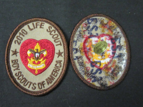 2010 Life Scout Rank Patch
