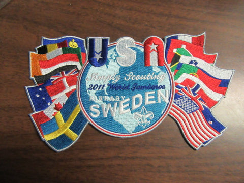 2011 World Jamboree USA Jacket Patch