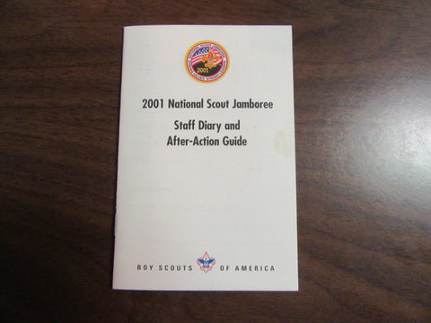 2001 National Jamboree Staff Diary and After-Action Guide