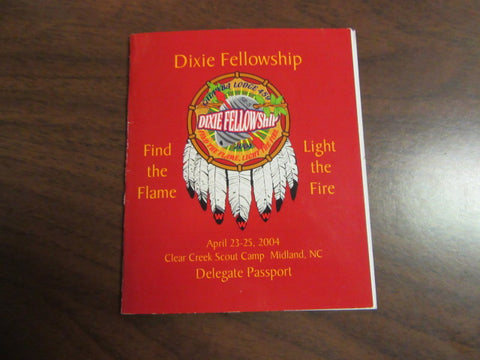 2004 SR-5 Dixie Fellowship Delegate Passport