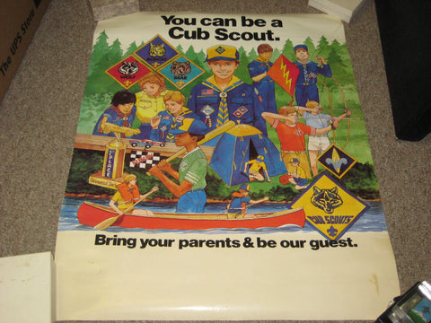 You Can Be A Cub Scout Poster