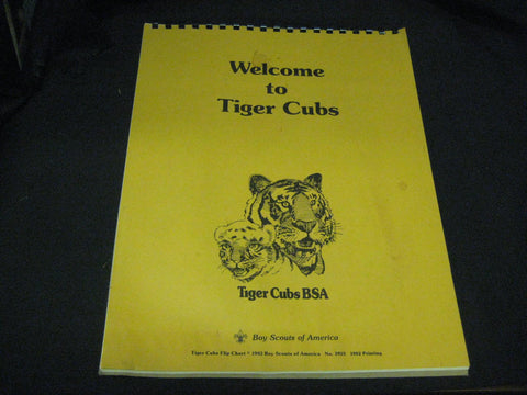 Welcome to Tiger Cubs Flip Chart 1982