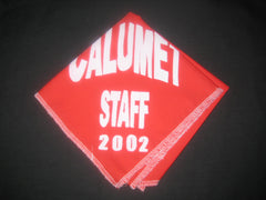 Calumet Staff 2002 Neckerchief - the carolina trader