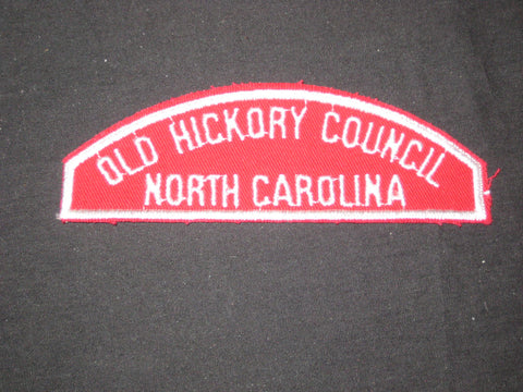 Old Hickory Council R&W strip