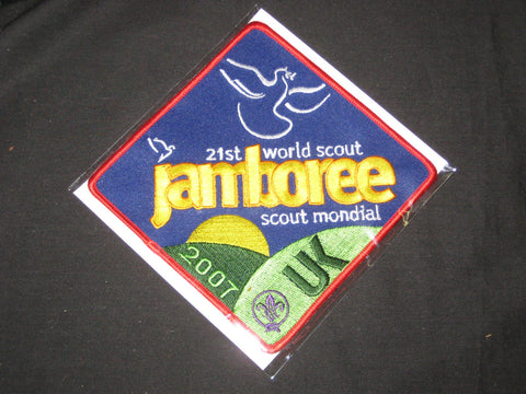 2007 World Jamboree Jacket Patch