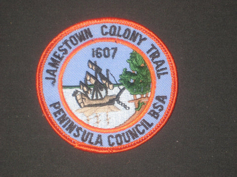 Jamestown Colony Trail Pocket Patch