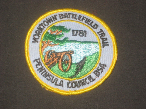 Yorktown Battlefield Trail Pocket Patch