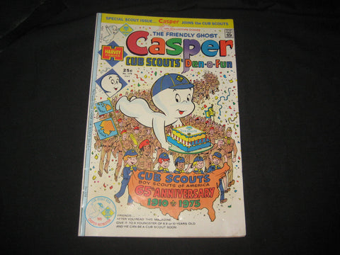 Casper The Friendly Ghost Cub Scout Comic Book