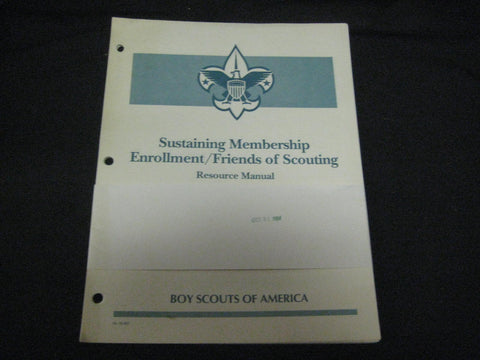 Sustaining Membership Enrollment/Friends of Scouting Resource Manual
