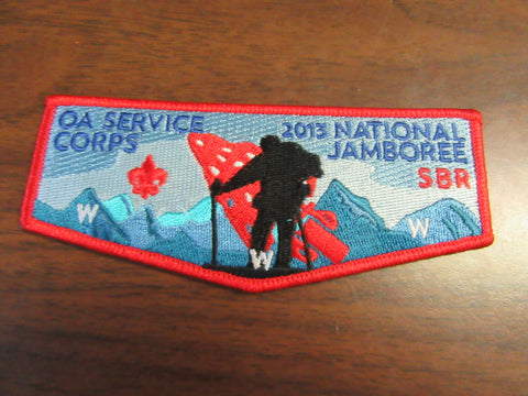 2013 National Jamboree OA Service Corps Flap