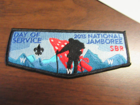 2013 National Jamboree OA Day of Service Flap