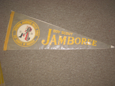 1964 National Jamboree Gray Pennant