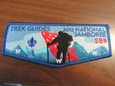 2013 National Jamboree OA Trek Guides Flap