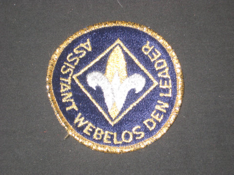 Assistant Webelos Den Leader Trained Patch