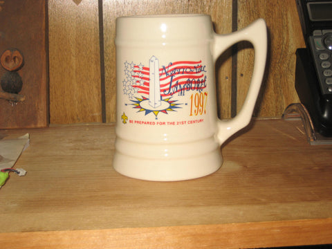1997 National Jamboree ceramic Tankard