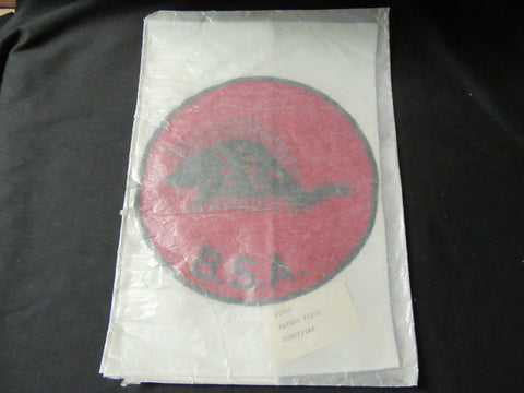 Porcupine Red and Black Patrol Flag 1960's