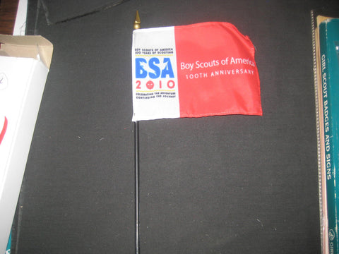 2010 BSA 100th Anniversary Desk Flag, box of two