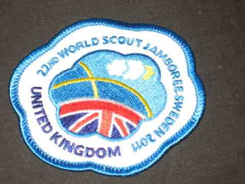 2011 World Jamboree United Kingdom Contingent Patch