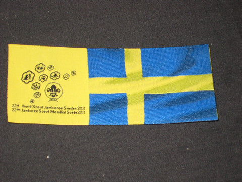 2011 World Jamboree Swedish Flag Patch