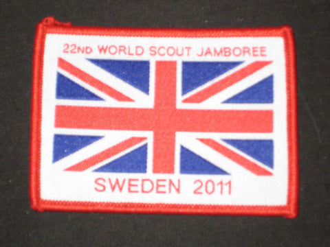 2011 World Jamboree British Flag Patch