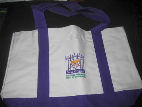 2002 BSA National Annual Meeting New Orleans Carryall Bag