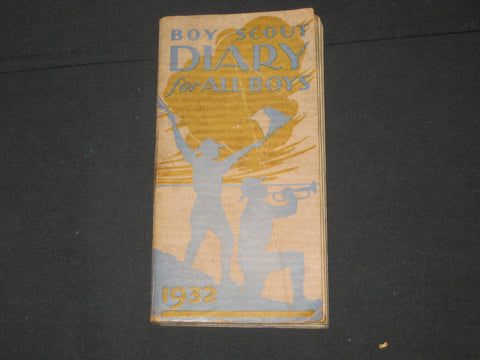Boy Scout Diary 1932