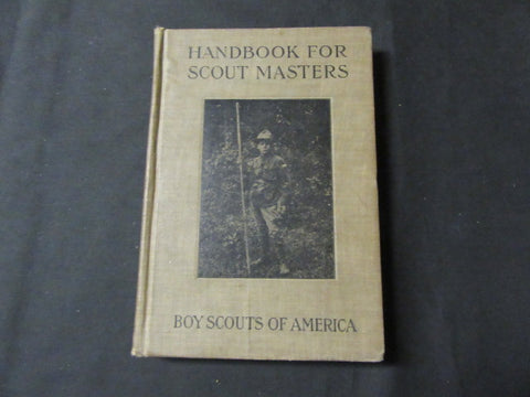Handbook for Scout Masters, 1913 & 1914 First Edition