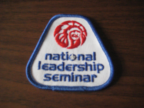 OA National Leadership Seminar Patch