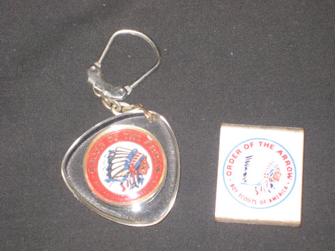 OA National Logo, 1960s Chief Design Belt Loop & Keychain