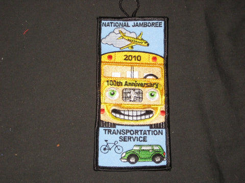 2010 National Jamboree Transportation Service Patch