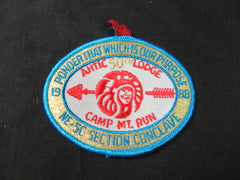 NE-5C 1989 Section Conclave Pocket Patch